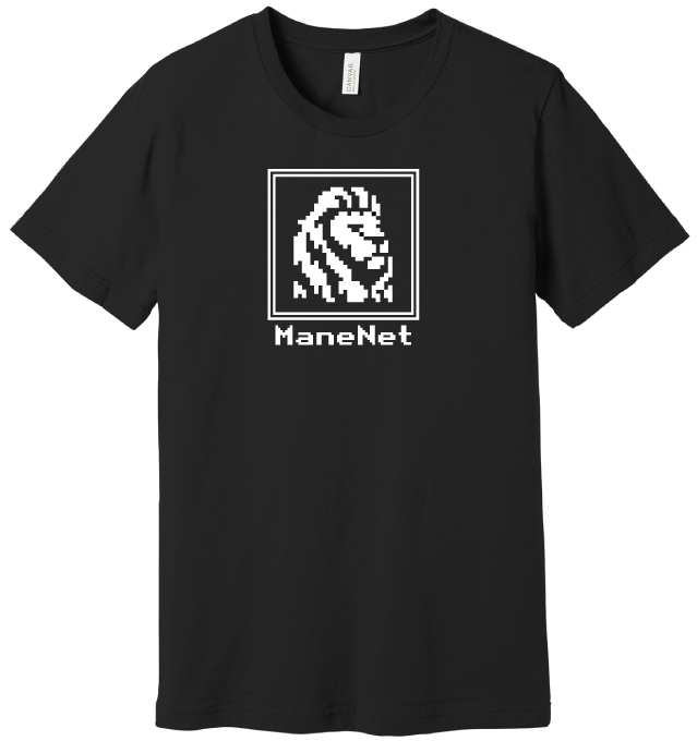 ManeNet Pixel Tee